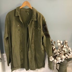 Free People bomber coat